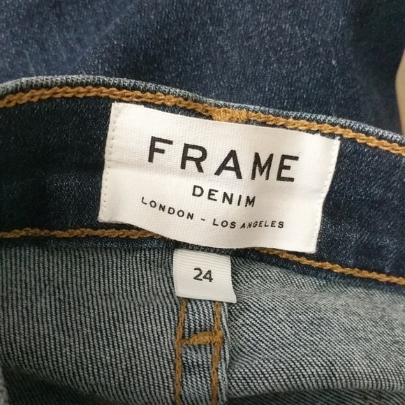 Frame | Le High Skinny Distressed Jeans Montclair - Picture 8 of 8